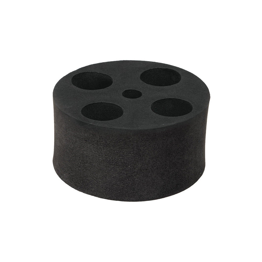 VT1.3.10 Tube Adapter for 4 Holes × Ø28mm (50mL) Test Tubes, Compatible with VT1.3/VT1.2/PS1.1, for MX-S and MX-F Vortex Mixers