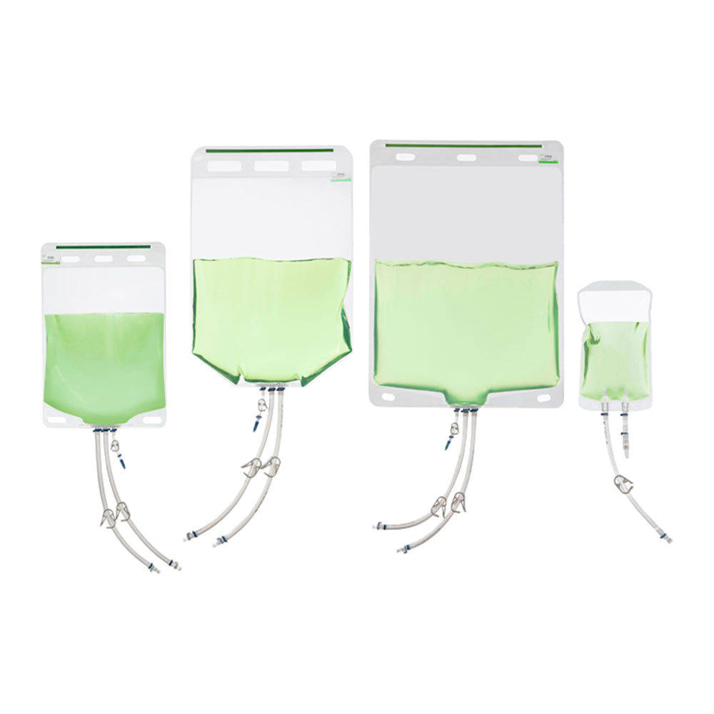 2D Single-Use Storage Bags, 500 mL, External membrane materials
