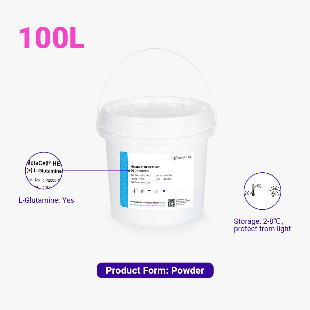 MetaCell® HEK293-100, 100L Pulver