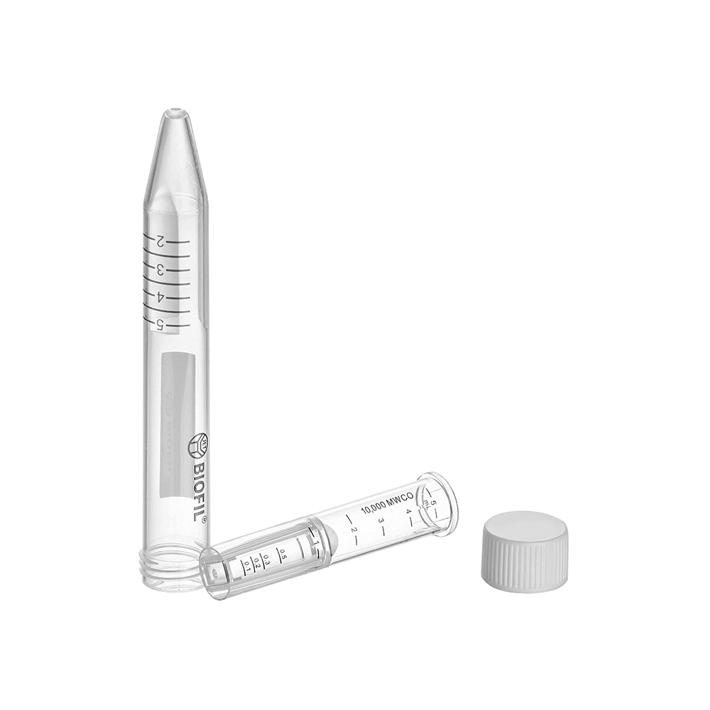 Centrifugal Filters, 15 mL, Conical Tubes, White Cap, Molecular Weight Cutoffs 5KDa, 96piece(s)/case