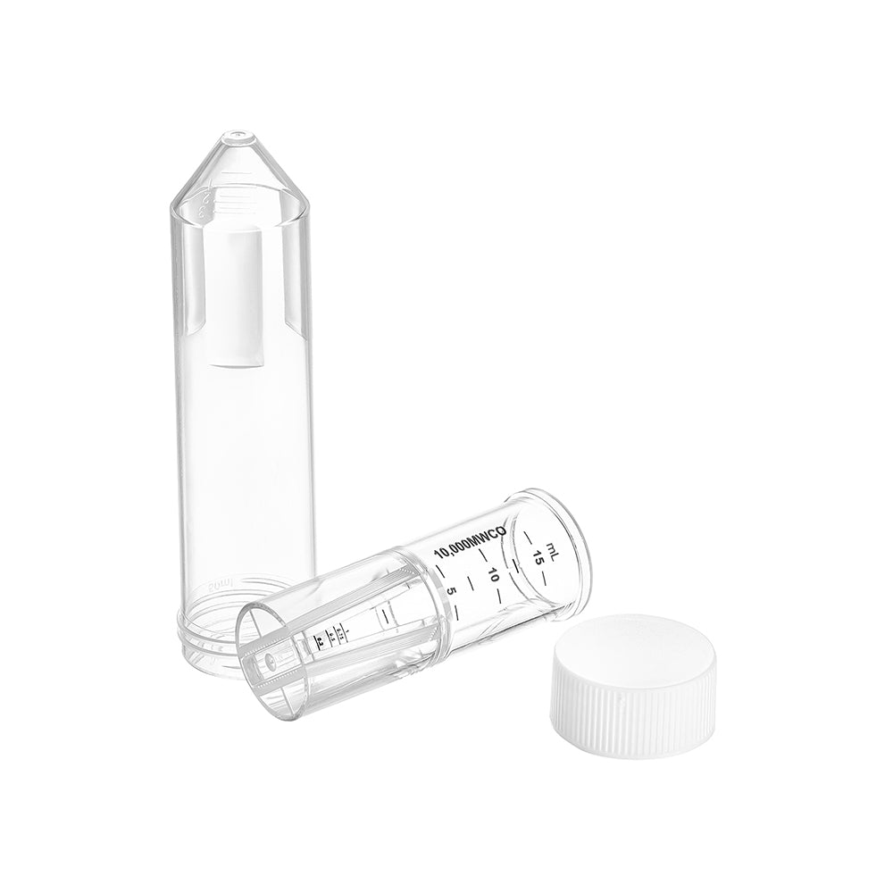 Centrifugal Filters, 50 mL, Conical Tubes, White Cap, Molecular Weight Cutoffs 100KDa, 96piece(s)/case