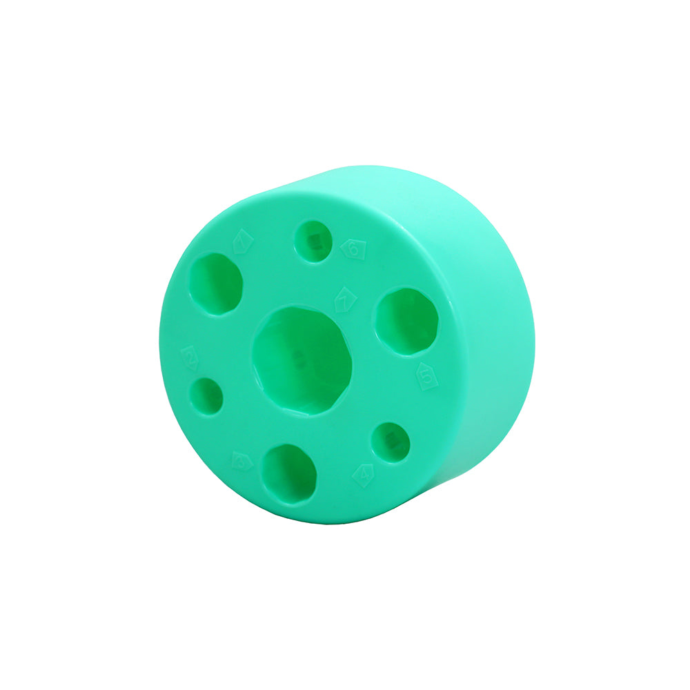 Centrifuge Tube Stand, 7 well, Centrifuge, Green color, 1pcs/bag, Sterile, 50piece(s)/case