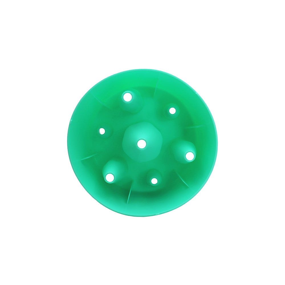 Centrifuge Tube Stand, 7 well, Centrifuge, Green color, 1pcs/bag, Sterile, 50piece(s)/case