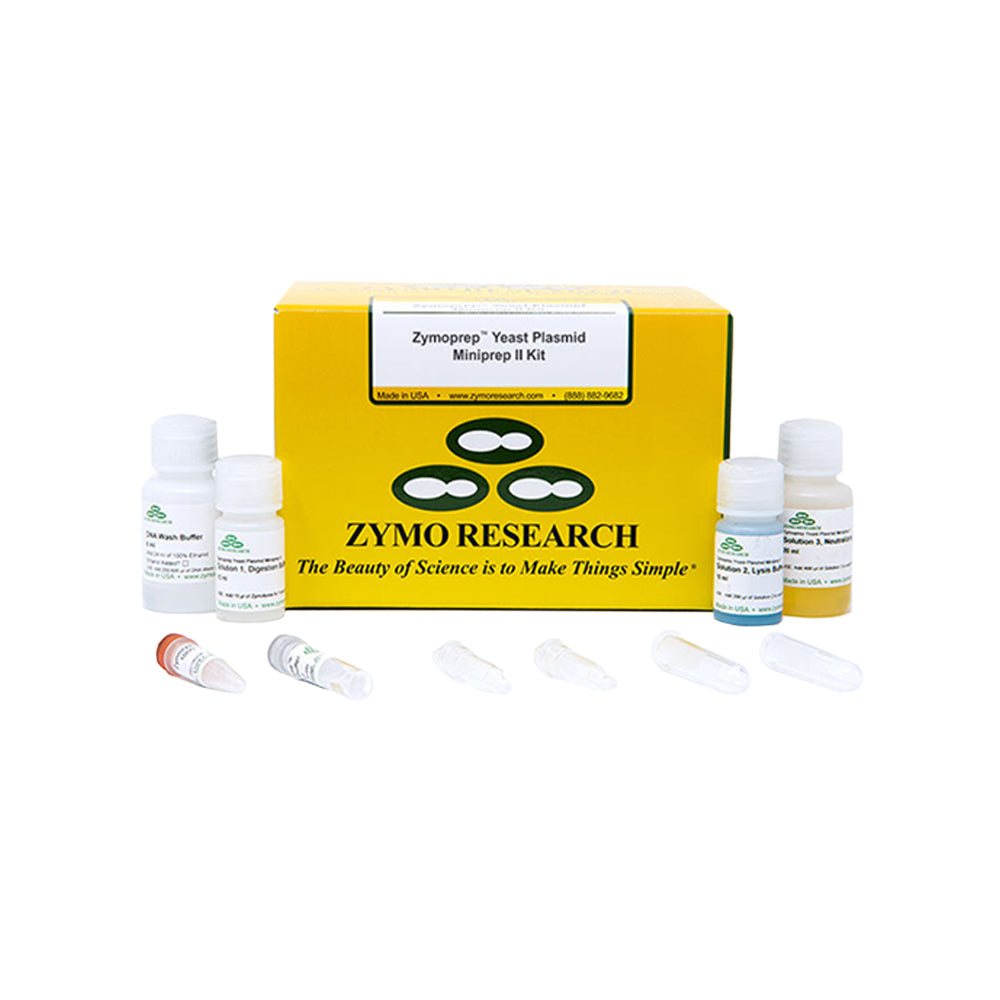 Zymoprep™ Yeast Plasmid Miniprep II (50 Preps) w/ Zymo-Spin™ I Columns (Uncapped)