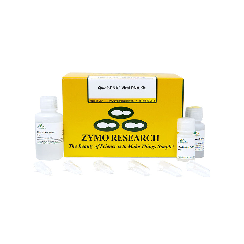 Quick-DNA™ Viral Kit (50 Preps) w/ Zymo-Spin™ IC Columns (Capped)
