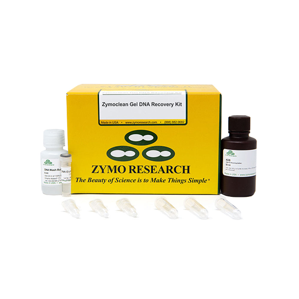 Zymoclean™ Gel DNA Recovery Kit (10 Preps) w/ Zymo-Spin™ I Columns (Uncapped)