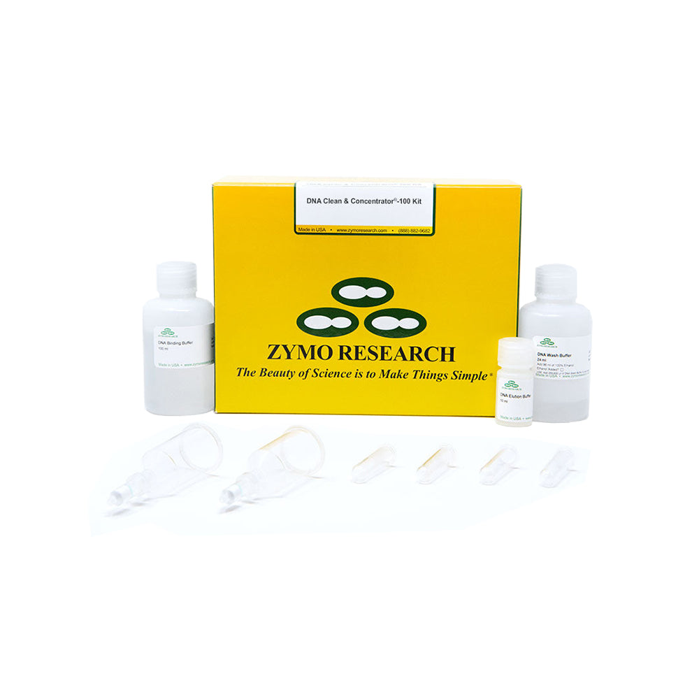 DNA Clean & Concentrator™-100 (25 Preps) w/ Zymo Spin V