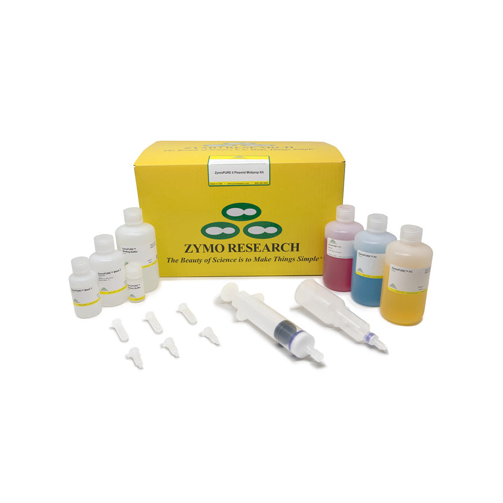 ZymoPURE II™ Plasmid Midiprep (25 preps)