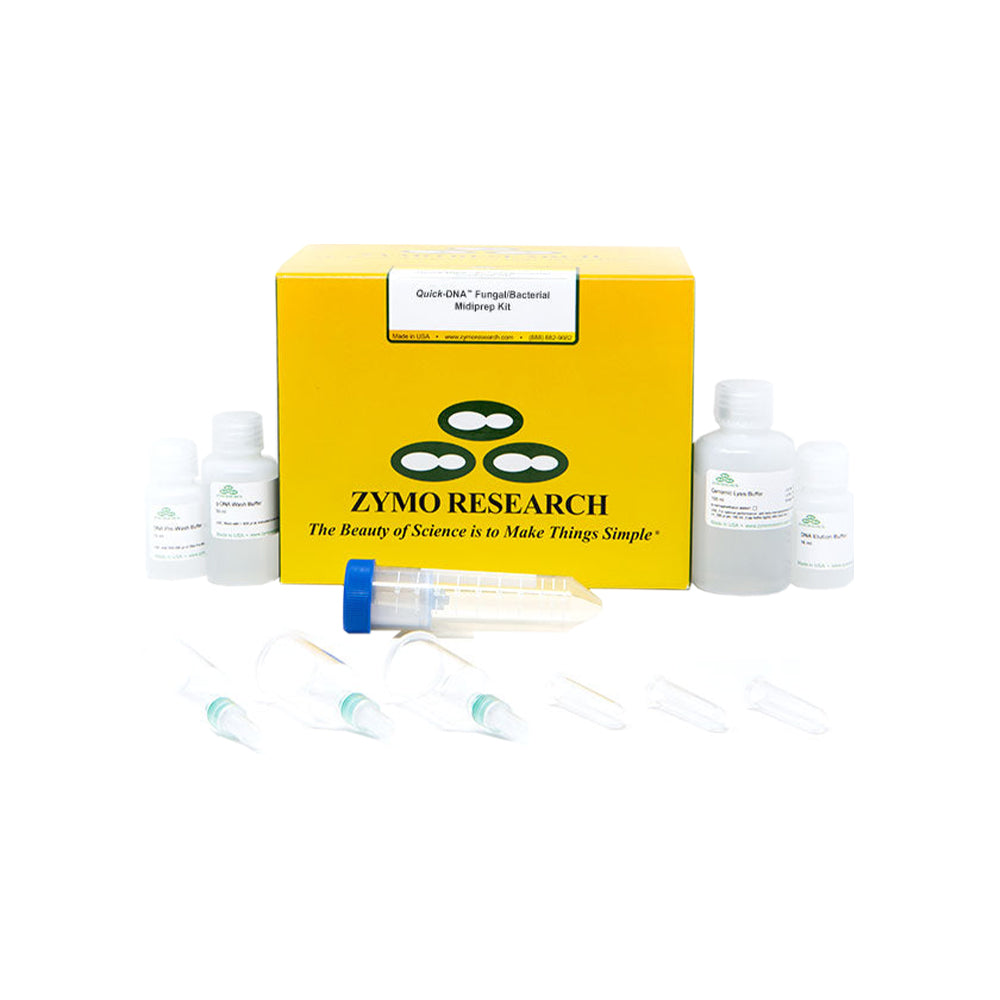 Quick-DNA Fungal/Bacterial Midiprep Kit (25 Preps)