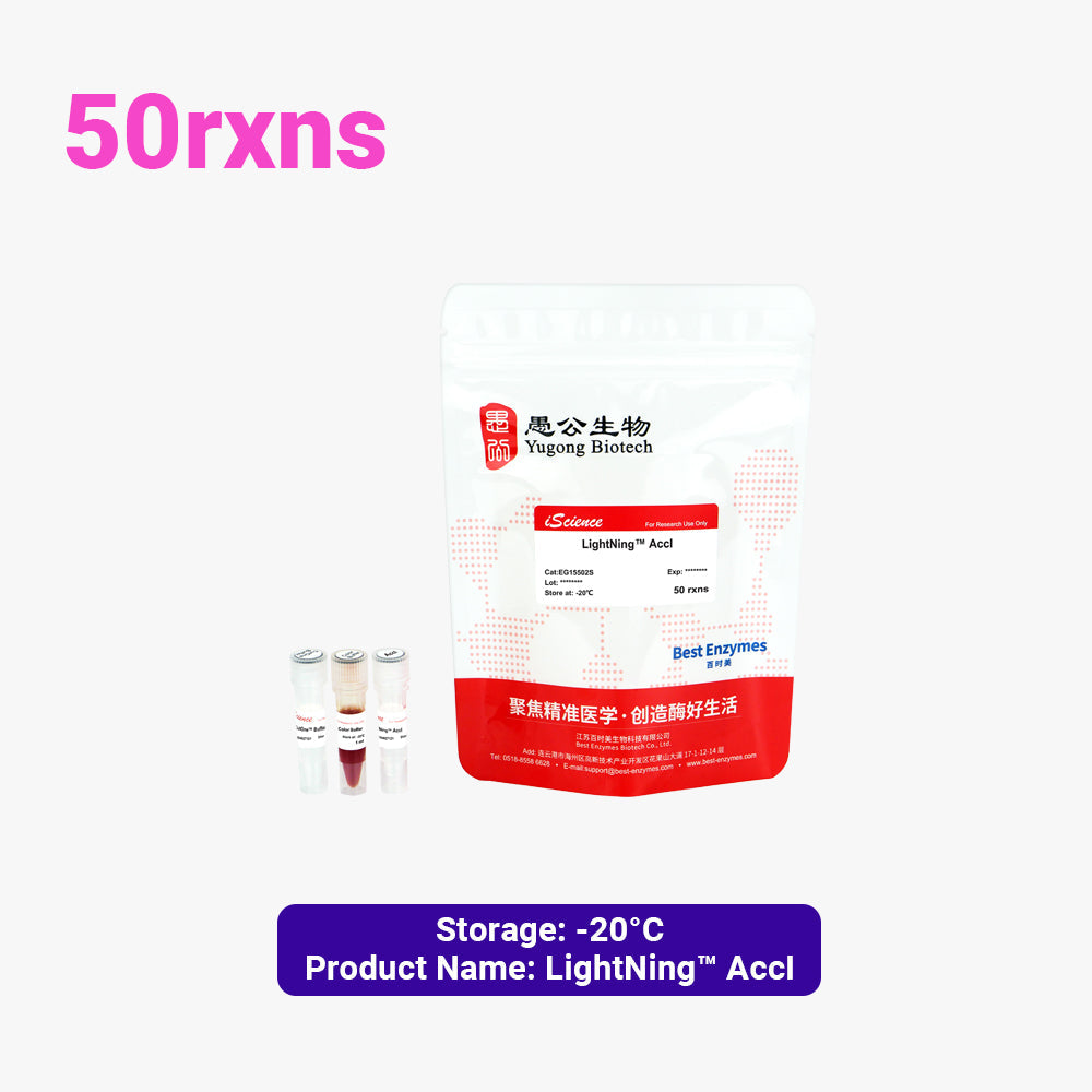 LightNing™ AccI Restriction Enzymes, 50 rxns, 1 rxn/μl