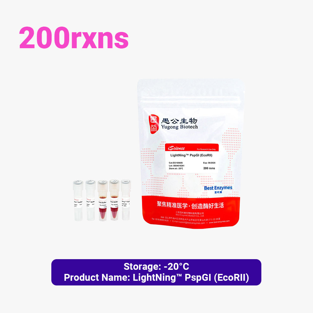 LightNing™ PspGI (EcoRII) Restriktionsenzyme, 200 rxns, 1 rxn/μl