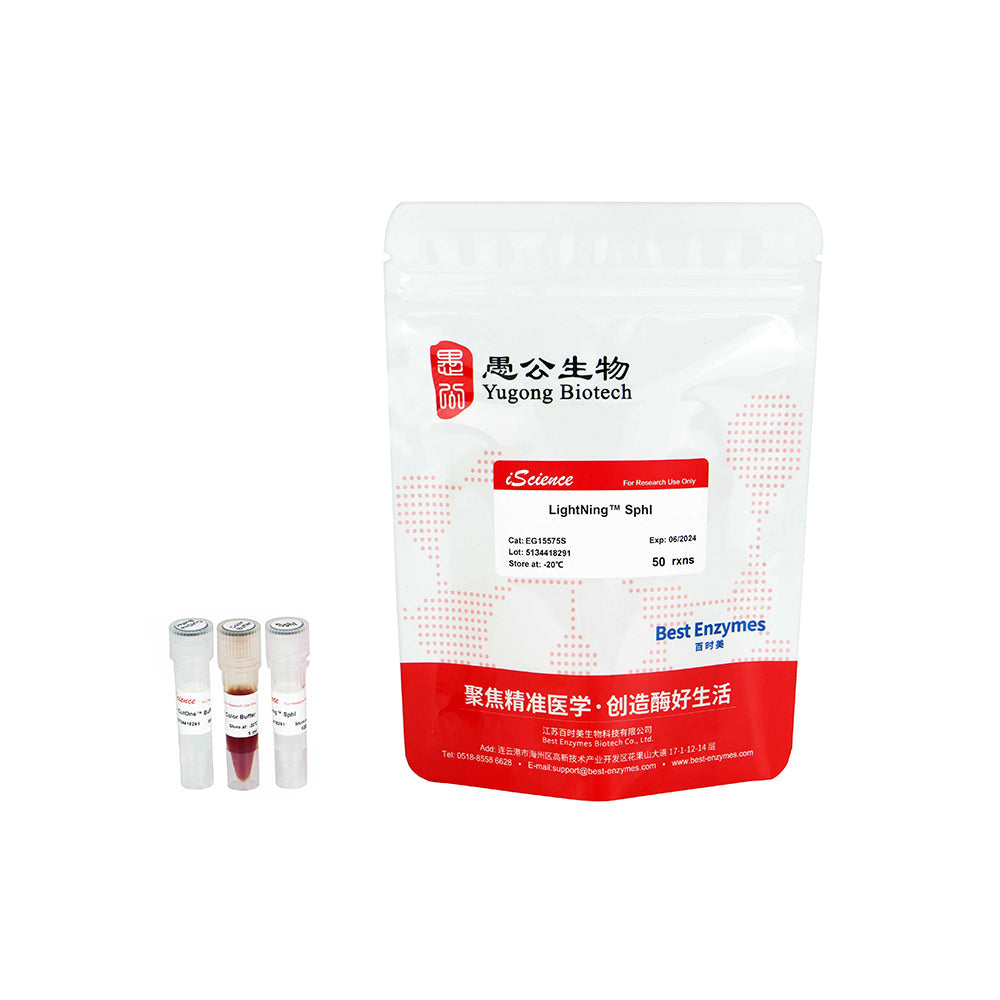 LightNing™ SphI Restriktionsenzyme, 50 rxns, 1 rxn/μl