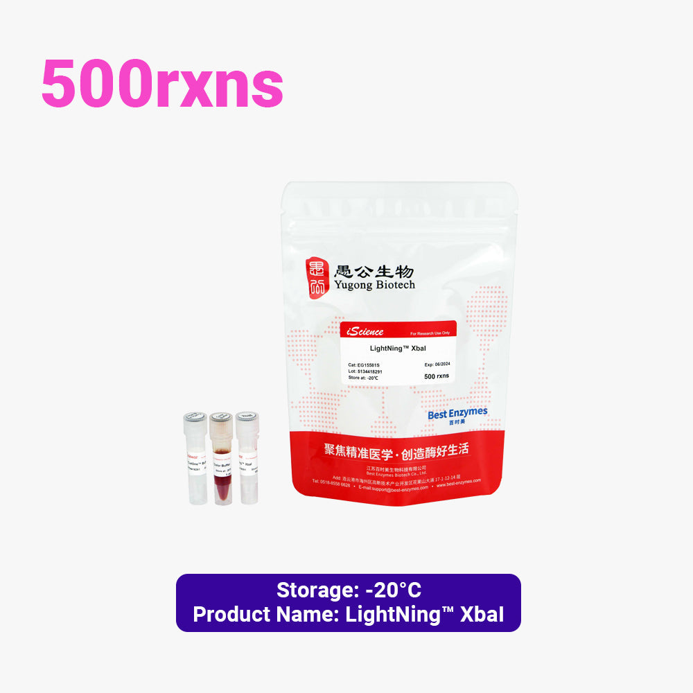 LightNing™ XbaI-Restriktionsenzyme, 500 rxns, 1 rxn/μl