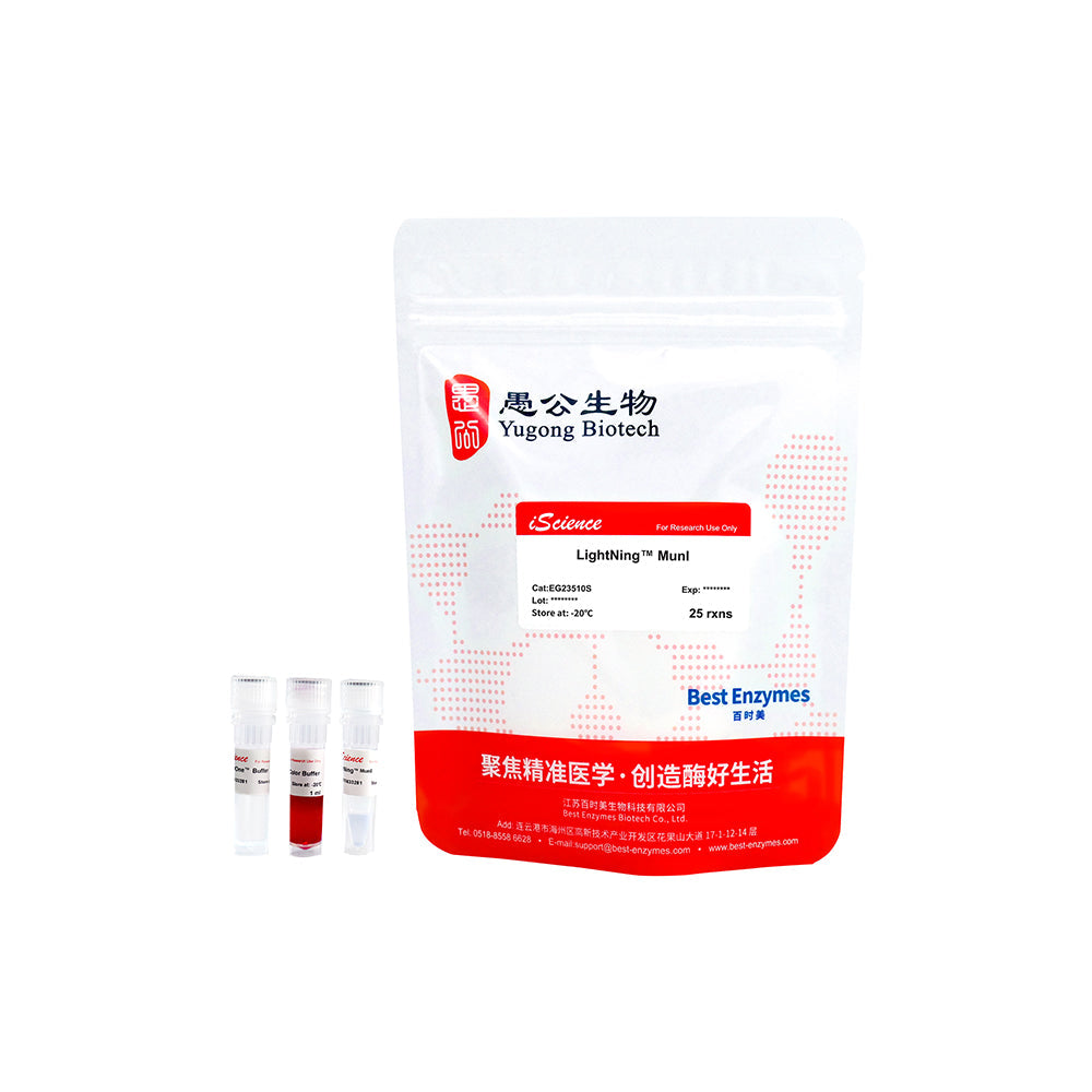LightNing™ MunI (MfeI) Restriktionsenzyme, 25 rxns, 1 rxn/μl