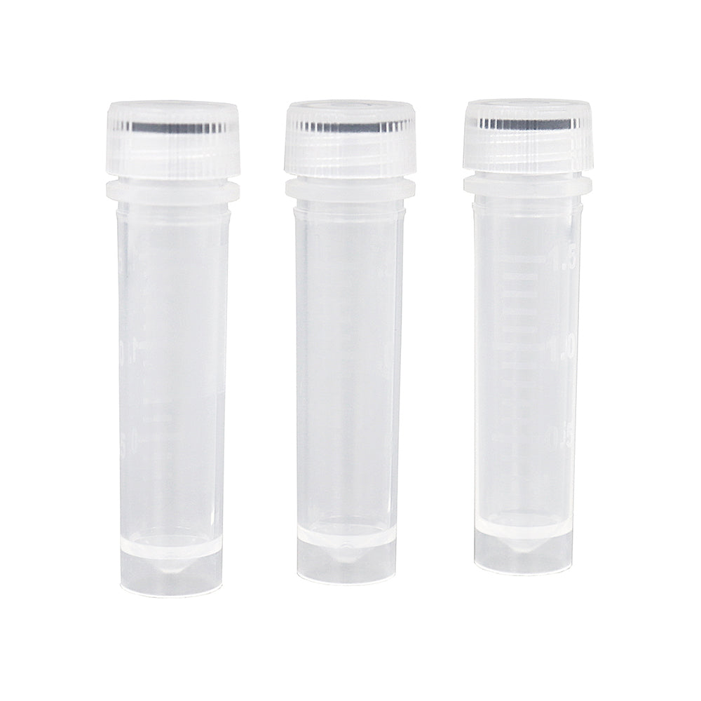 Freezing Vials, 2.0 mL, Self-standing,with Natural Cap,Sterilized,Dnase/Rnase-free,Non-pyrogenic,tubes and caps are packing separately, , 5000piece(s)/case