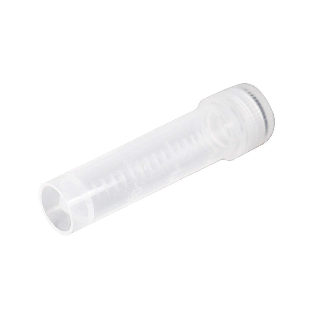 Freezing Vials, 1.5 mL, Self-standing, Natural, Flat cap, bag packing way, non-Sterile, DNAse&RNAse free, Non-Pyrogenic, 5000piece(s)/case