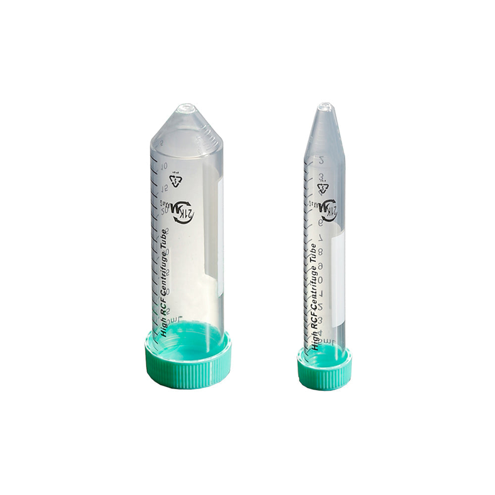 50 mL Sterile High RCF Centrifuge Tubes, Conical Bottom
