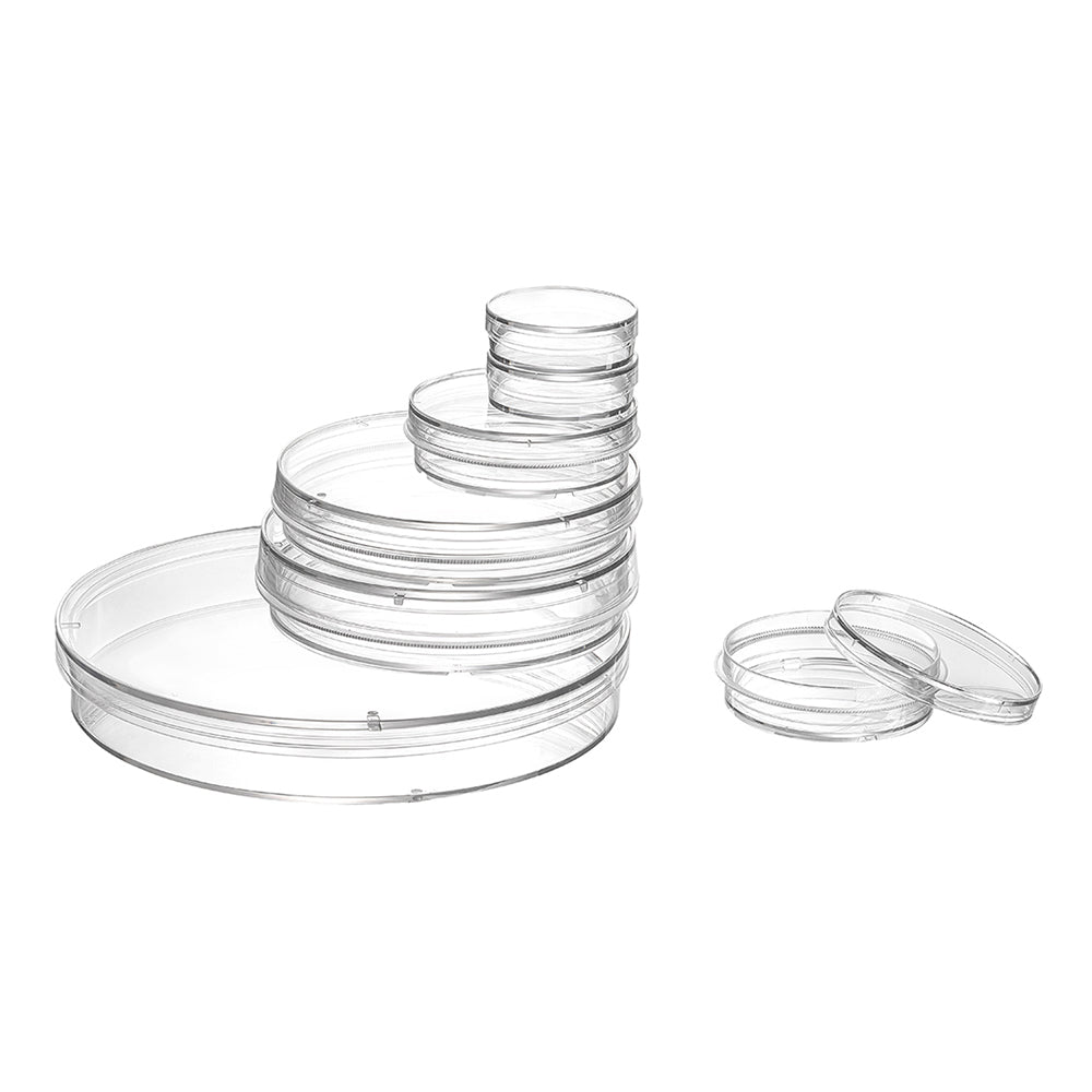 Zellkulturschalen, 10 cm Durchmesser, TC-behandelt, 60,8 cm² Oberfläche, PS-Material