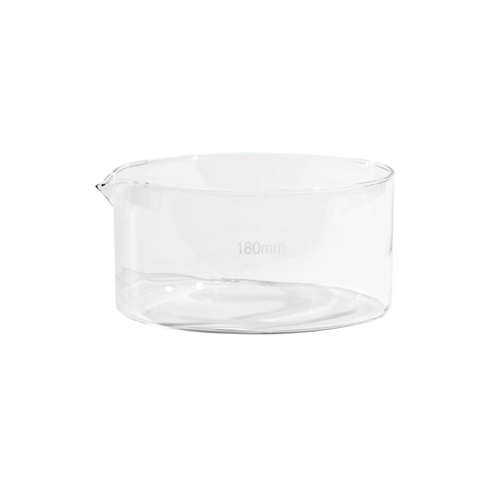 Crystallizing Dish, with Spout, Borosilicate 3.3 Glass, Top OD 50mm, 38mm H, 240 pcs/case