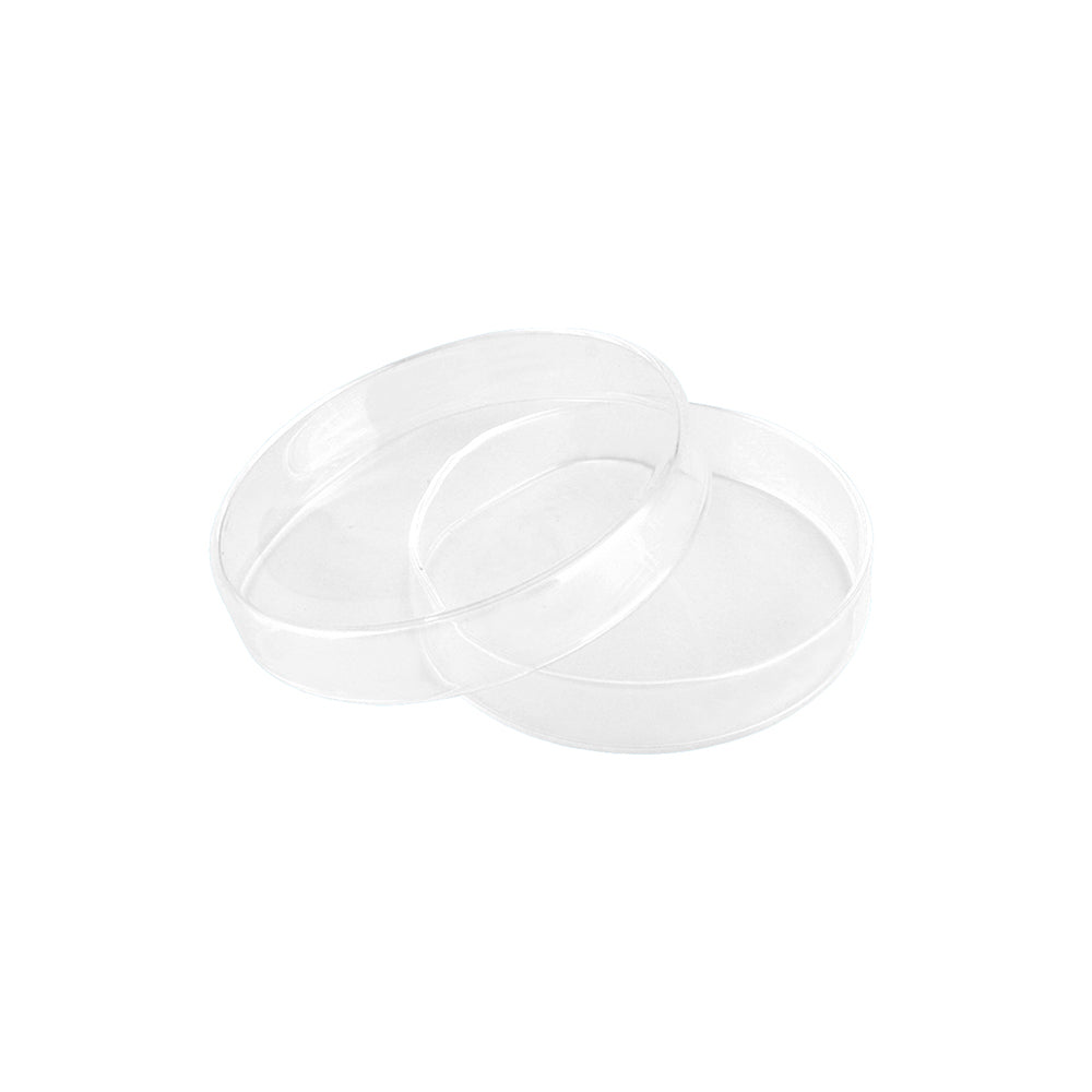Petri Dish, Borosilicate 3.3 or Neutral Glass, Bottom OD 60mm, H 15mm, Cover OD 65mm, Cover H 14mm, 288 pcs/case