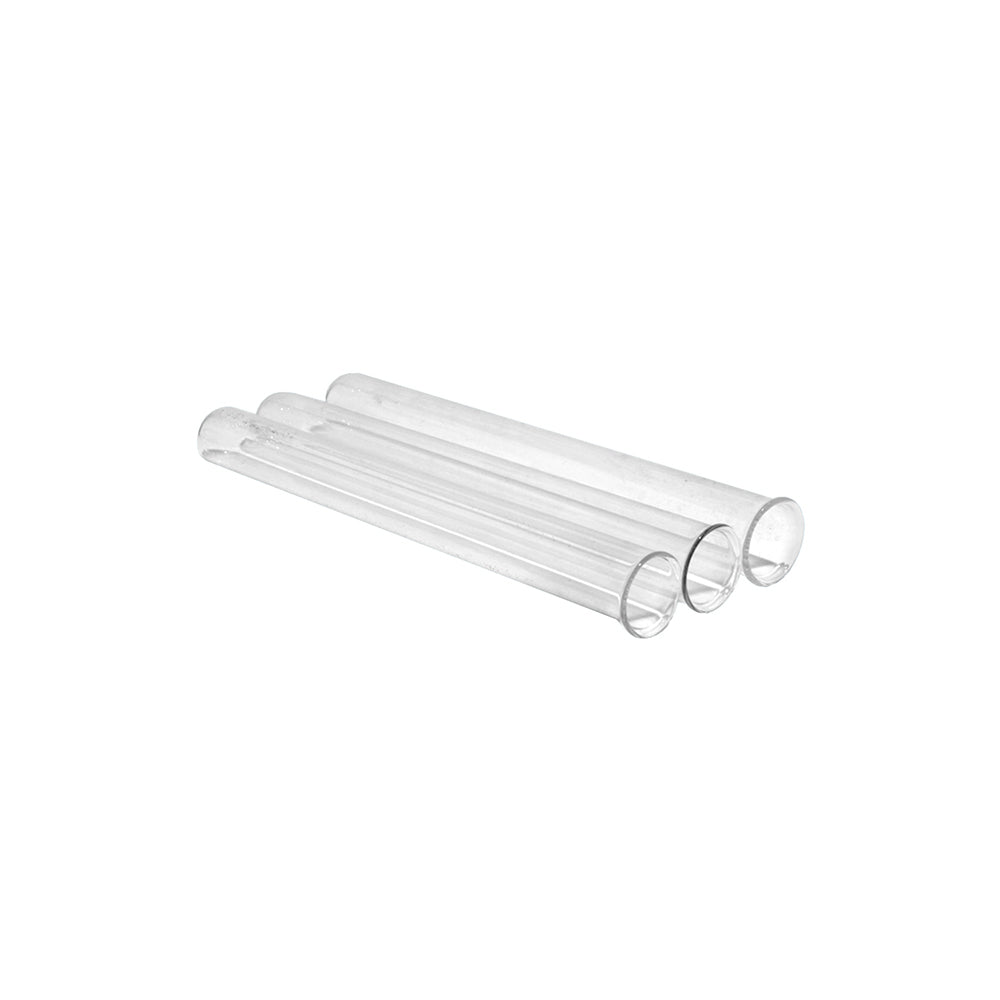 Test Tube, Plain, With Rim, Borosilicate 3.3 or Soda Glass, OD 10mm, L 75mm, 2000 pcs/case