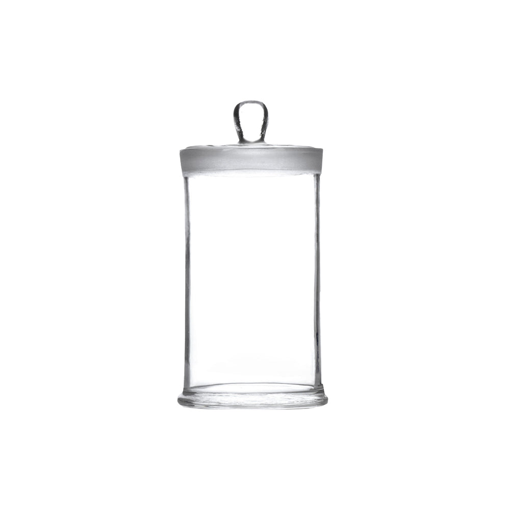 Specimen Jar, with Knob and Ground Glass Stopper, OD 90mm, H 450mm, 12 pcs/case
