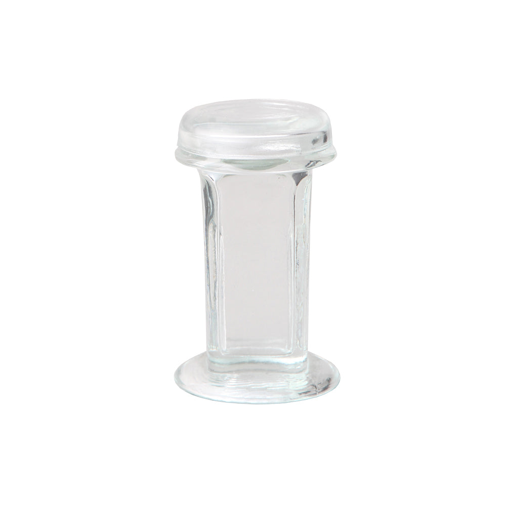 Dyeing Jar, Round Form, Glass, Loading Capacity 5 pieces, 30 pcs/case