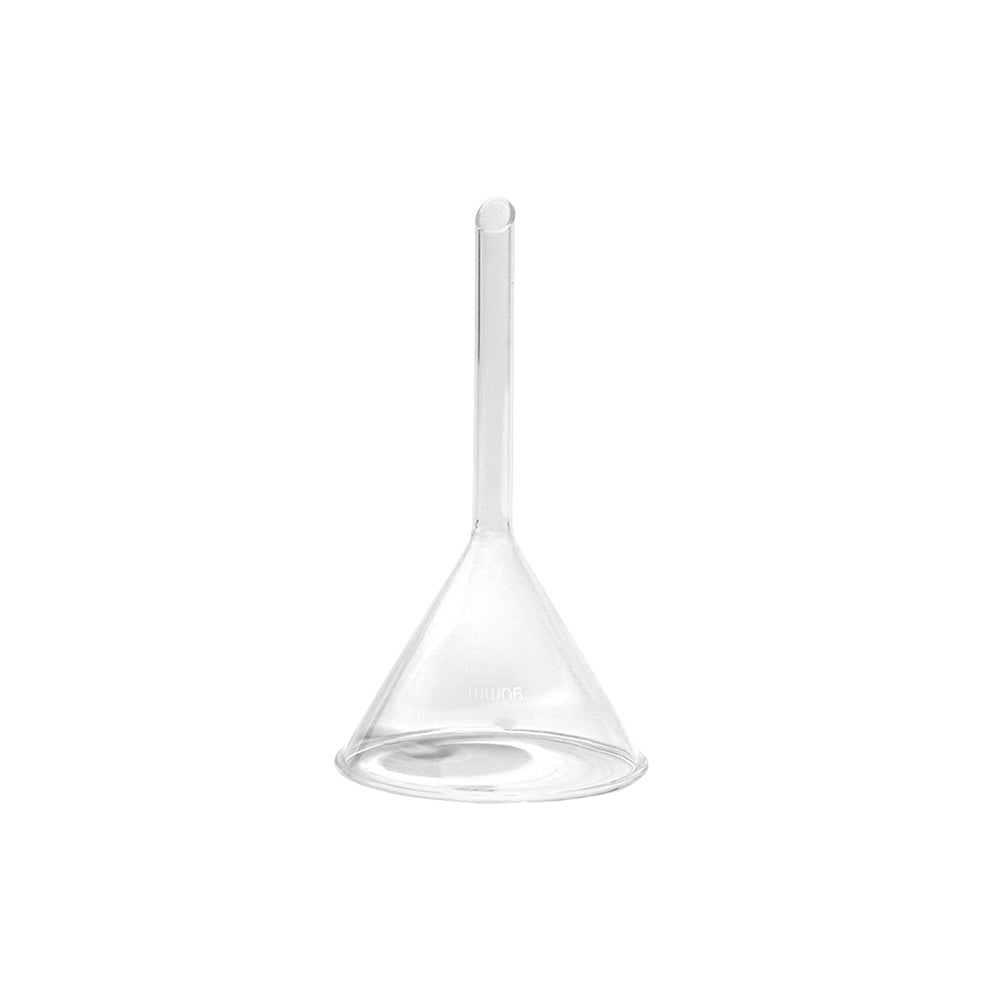 Funnel, Short Stem, 60°, Borosilicate 3.3/Neutral Glass, D 40mm, Bottom OD 7mm, Tube L 50mm, 288 pcs/case