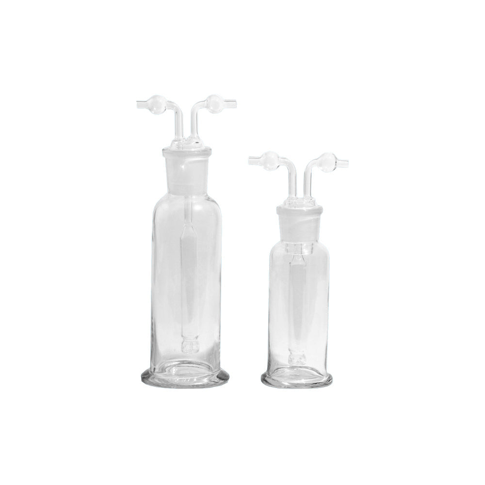 Gas Washing Bottle, Muencke Type, 250mL, Body H 170mm, Ground Mouth 34/35, H 250mm, 16 pcs/case