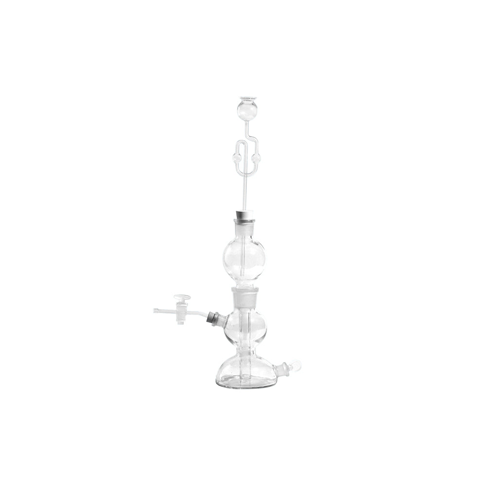 Kipp's Gas Generator, with Safety Funnel and Stopcock, 125mL, OD 68, H 260mm, 8 pcs/case