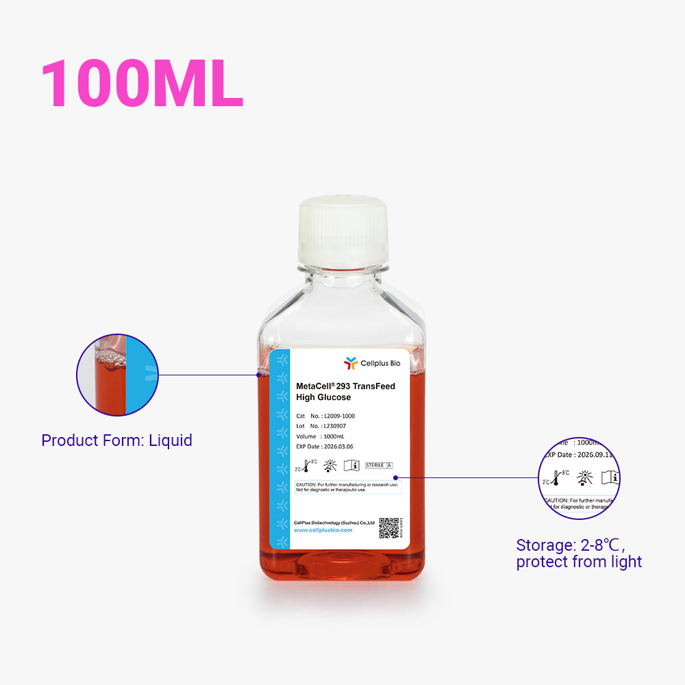 MetaCell® 293 TransFeed High Glucose, 100 ml Flüssigkeit