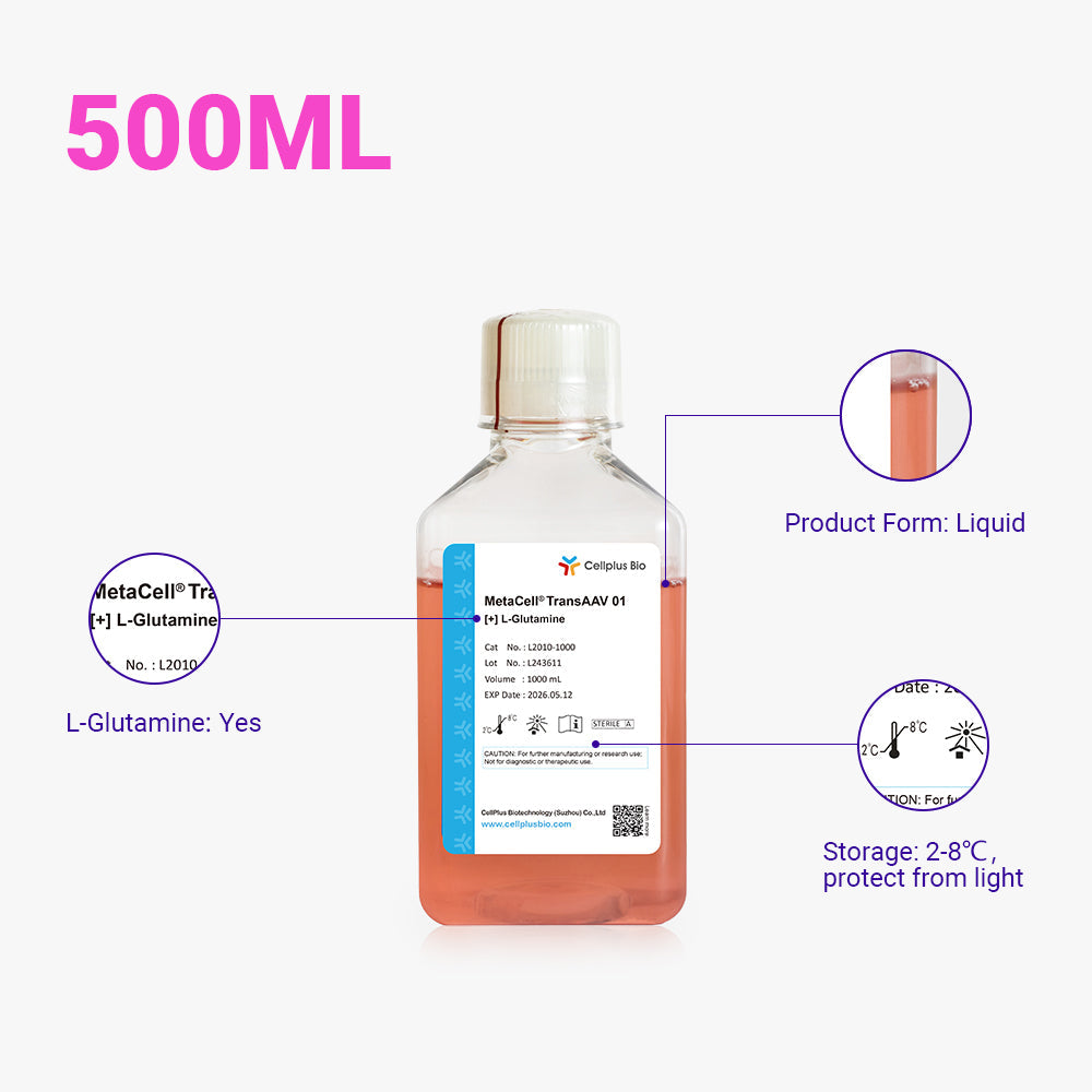 MetaCell® TransAAV 01, 500ml Flüssigkeit