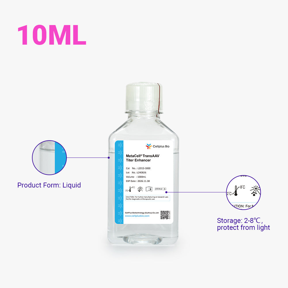 MetaCell® TransAAV Titer Enhancer, 10 ml Flüssigkeit