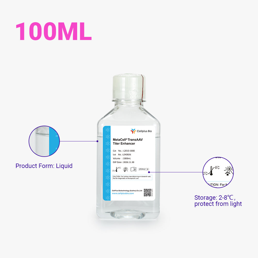 MetaCell® TransAAV Titer Enhancer, 100 ml Flüssigkeit