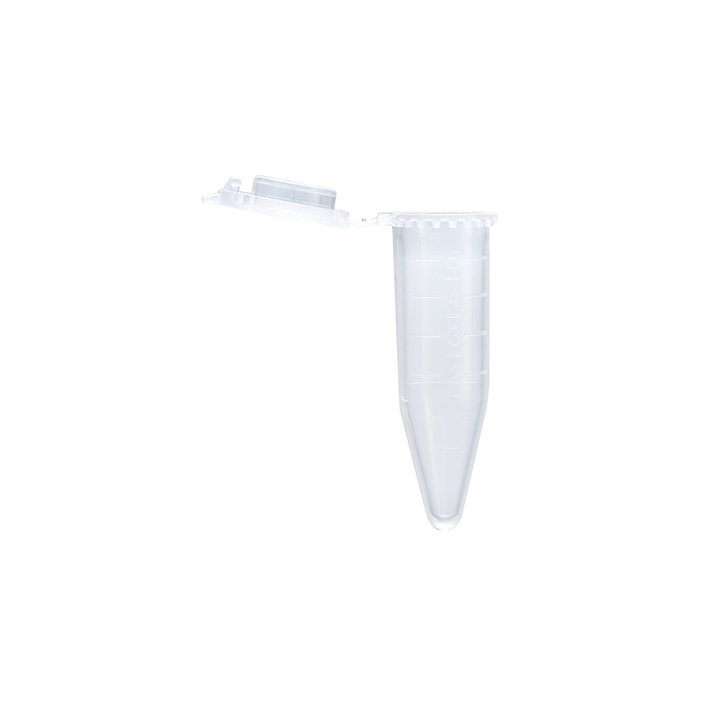 Lid  Lock Micro centrifuge Tubes, 5.0 mL, Natural Color, With lid lock, non-Sterile, DNAse&RNAse Free, Non-Pyrogenic, 4000piece(s)/case
