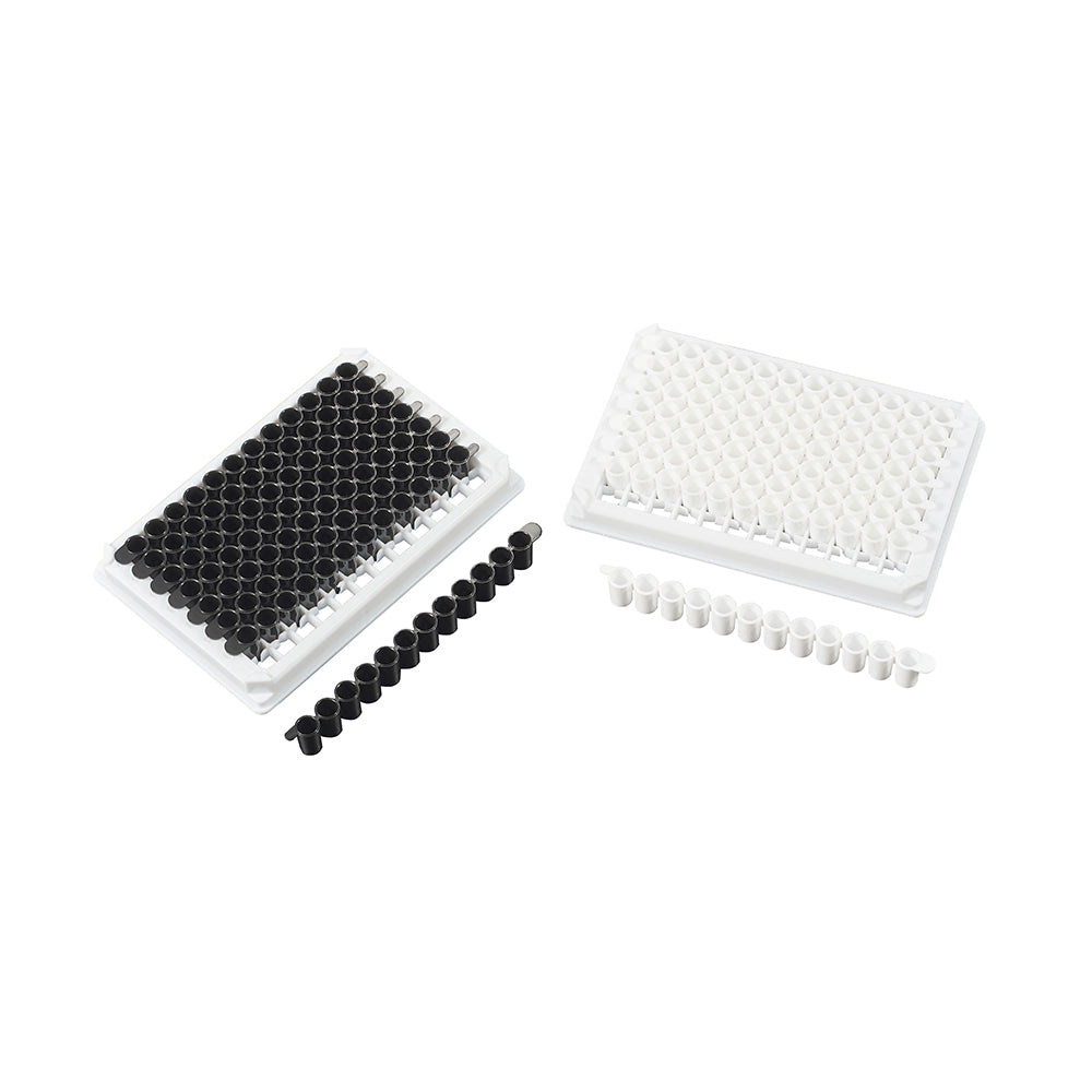 Luminescence test plate, 96 well, Detachable, White, 12well/strip, 200piece(s)/case