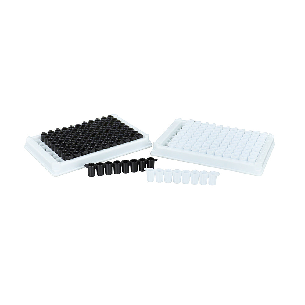 Luminescence test plate, 96 well,  Detachable, White, 8well/strip, 200piece(s)/case