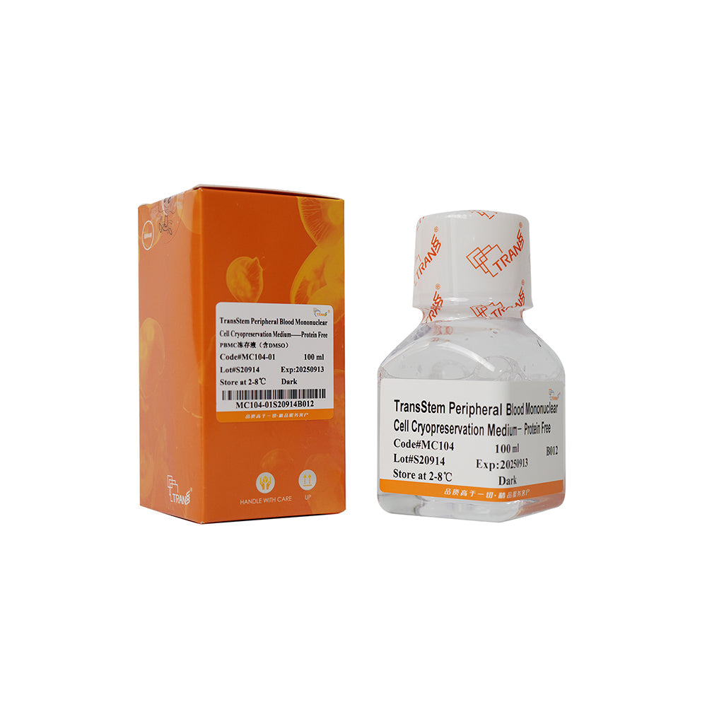 TransStem® Peripheral Blood Mononuclear Cell Cryopreservation Medium—Protein Free, 100mL