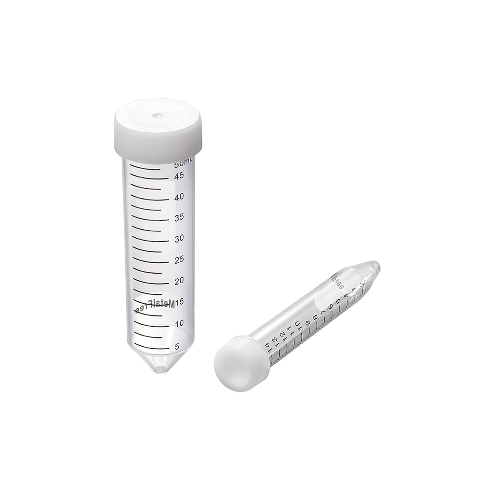 Metal-Free Centrifuge Tubes, 50 mL, Conical, Flat cap, Metal free, Sterile, bag packing, 500piece(s)/case