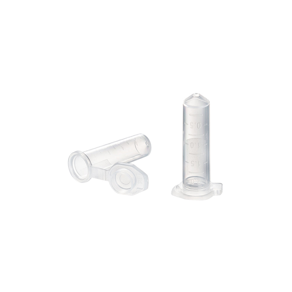 2,0 ml sterile Mikrozentrifugenröhrchen, PP-Material, konischer Boden