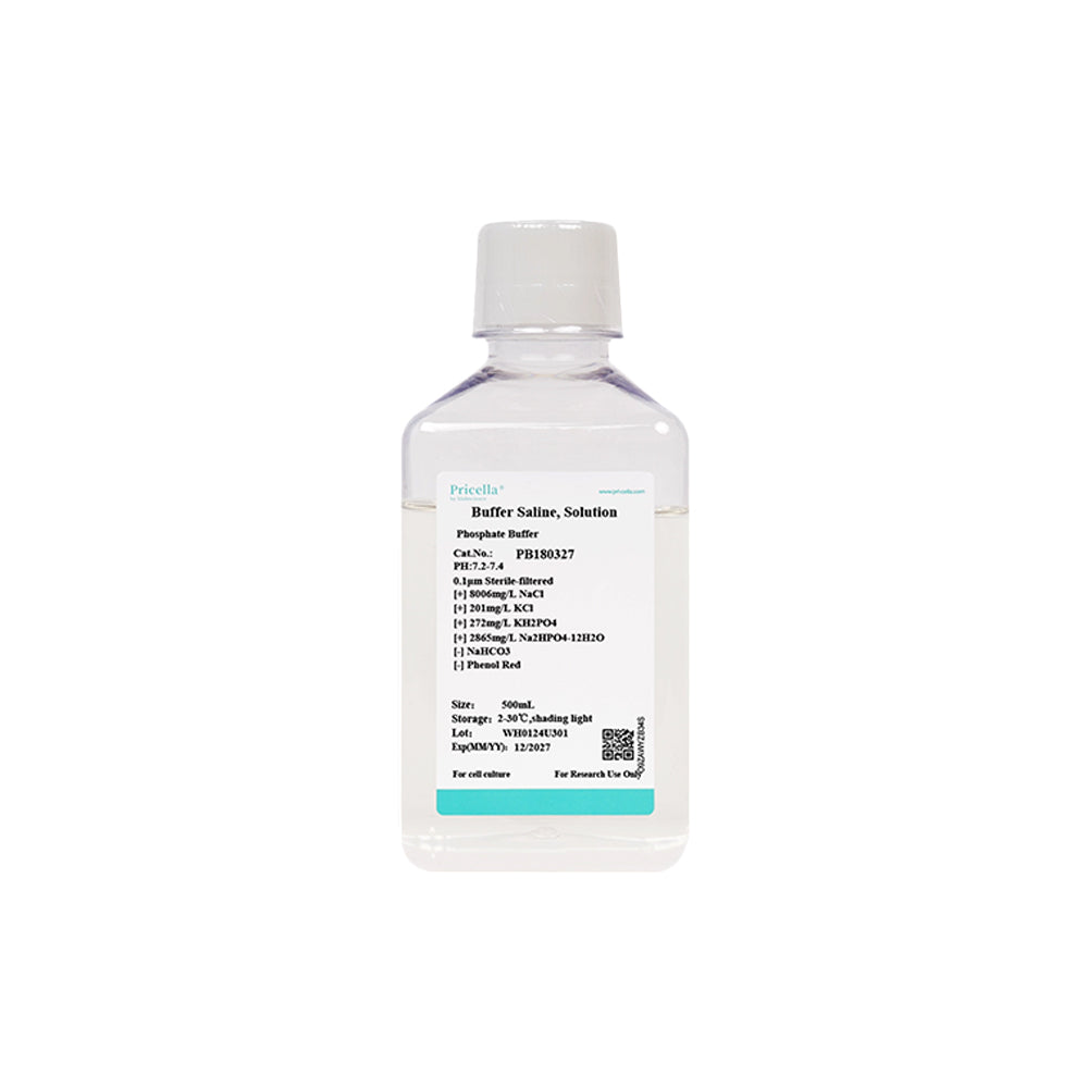 Phosphate Buffer (PBS, 1 ×), 500mL