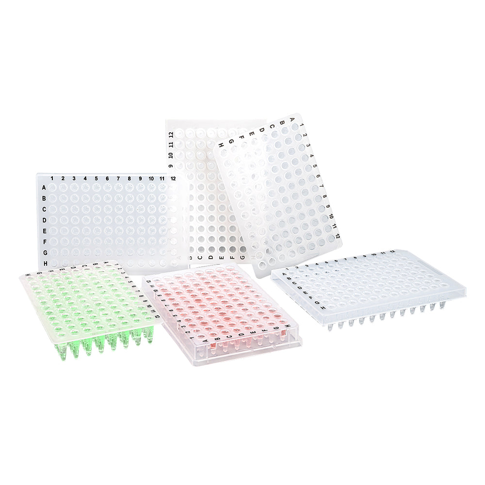 PCR Plates, 0.2 mL, 96 well, Full-skirted, Natural color, 100piece(s)/case