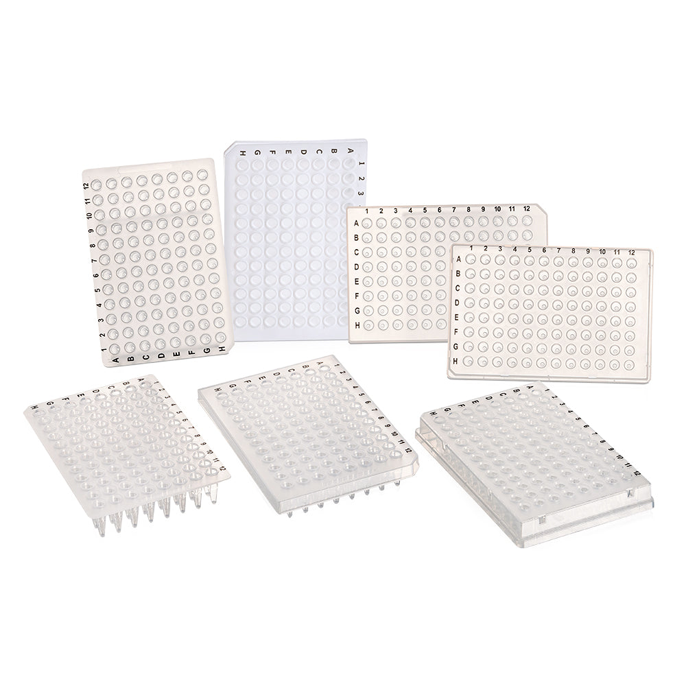 PCR Plates, 0.2 mL, 96 well, Full-skirted, Natural color, 100piece(s)/case