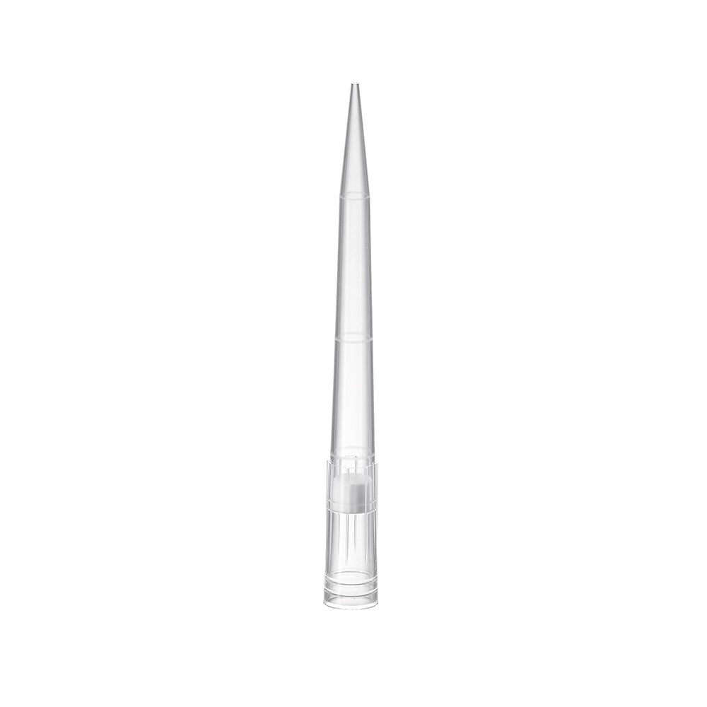 100-1000 μl Natural Color Pipet Micro Tips, DNase/RNase-Free, Sterile, Plastic rack packing