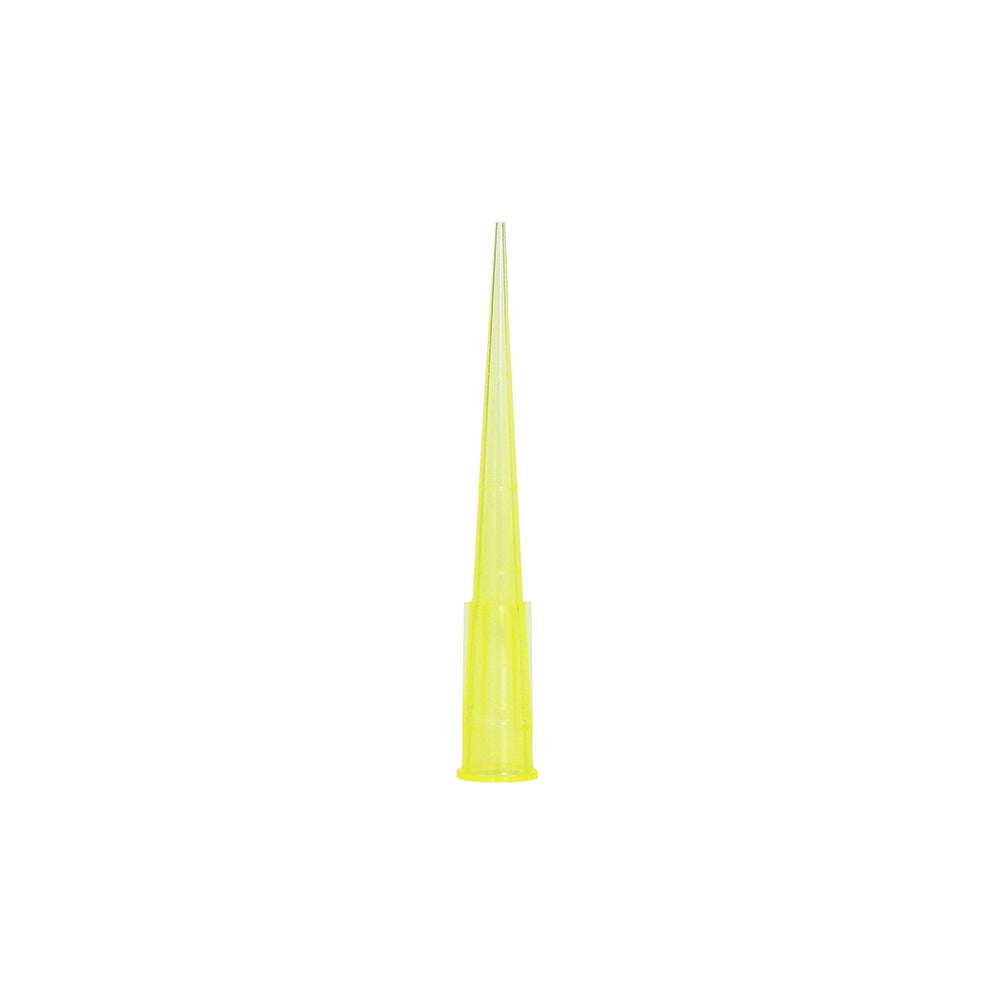 10-200 μl  Yellow Color Pipet Micro Tips, DNase/RNase-Free, Sterile, Re-sealable Bag