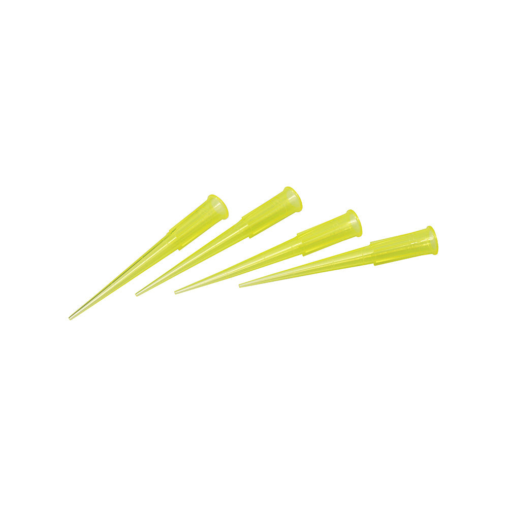 10-200 μl  Yellow Color Pipet Micro Tips, DNase/RNase-Free, Sterile, Re-sealable Bag