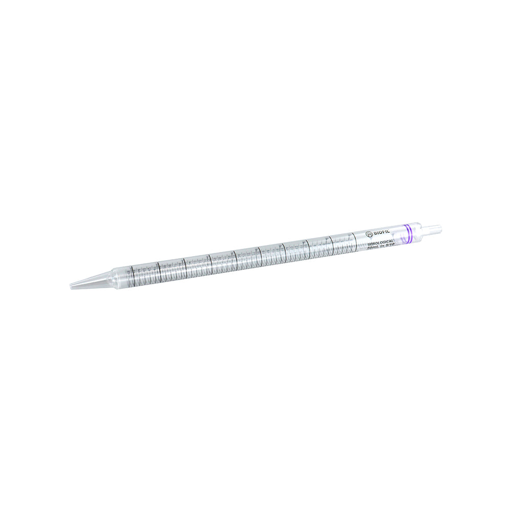 Sterile CellSafe™ serologische Pipetten, 50 ml mit 5/10 ml-Graduierung, lila