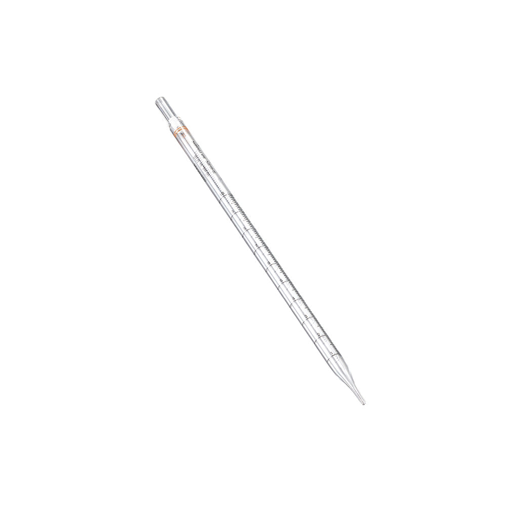 Serological Pipets, 10 mL, Graduation 1/10mL, Stretch mouth, Sterile,