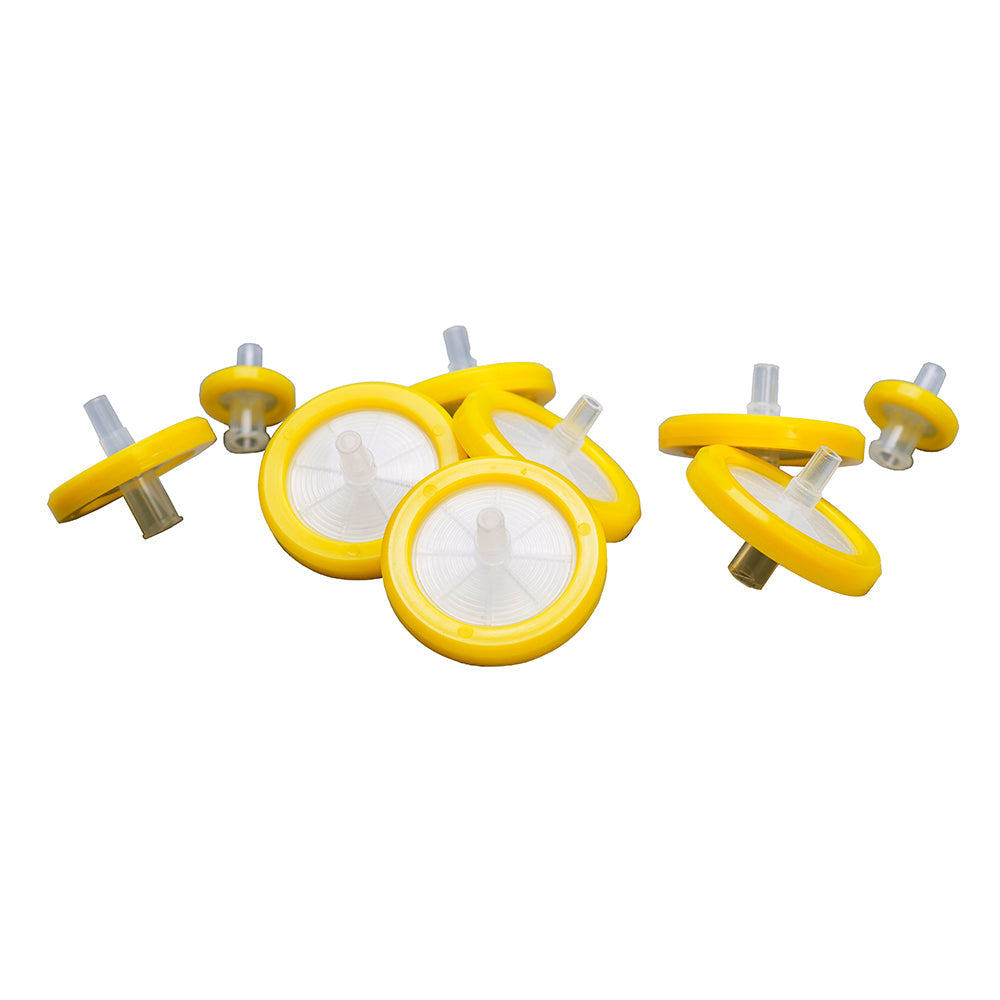 Syringe Driven Filters, 0.45 μm, 13 mm, MCE membrane, Yellow, non-Sterile, 1000piece(s)/case