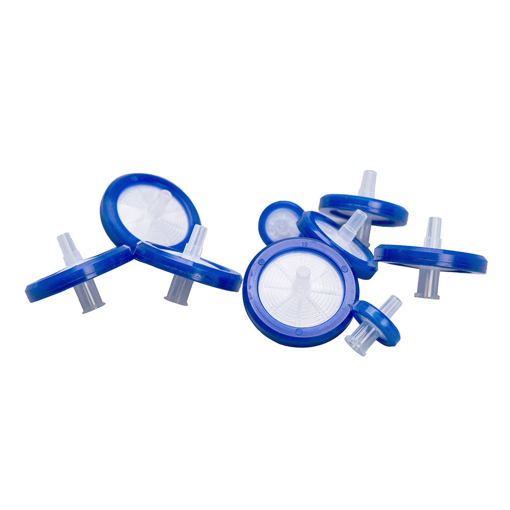 Syringe Driven Filters, 0.22 μm, 25 mm, SFCA membrane, Deep Blue, non-Sterile, 500piece(s)/case